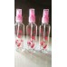 BKR Jagan Hardware 100ml Cute Bear and Floral Fine Mist Spray Bottles – Refillable Mini Perfume and Sanitizer Bottles Set of 3 for Travel and Everyday Use - TR0015