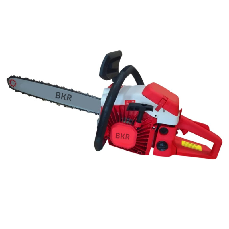 BKR® 3.2 HP, 2 Stroke- 58 CC with 7500 RPM Petrol Chainsaw 18 Inch Heavy-Duty Bar | Powerful Wood Cutter Machine MT-CS-5800 | Anti-Vibration Design | Recoil Start- LG1012