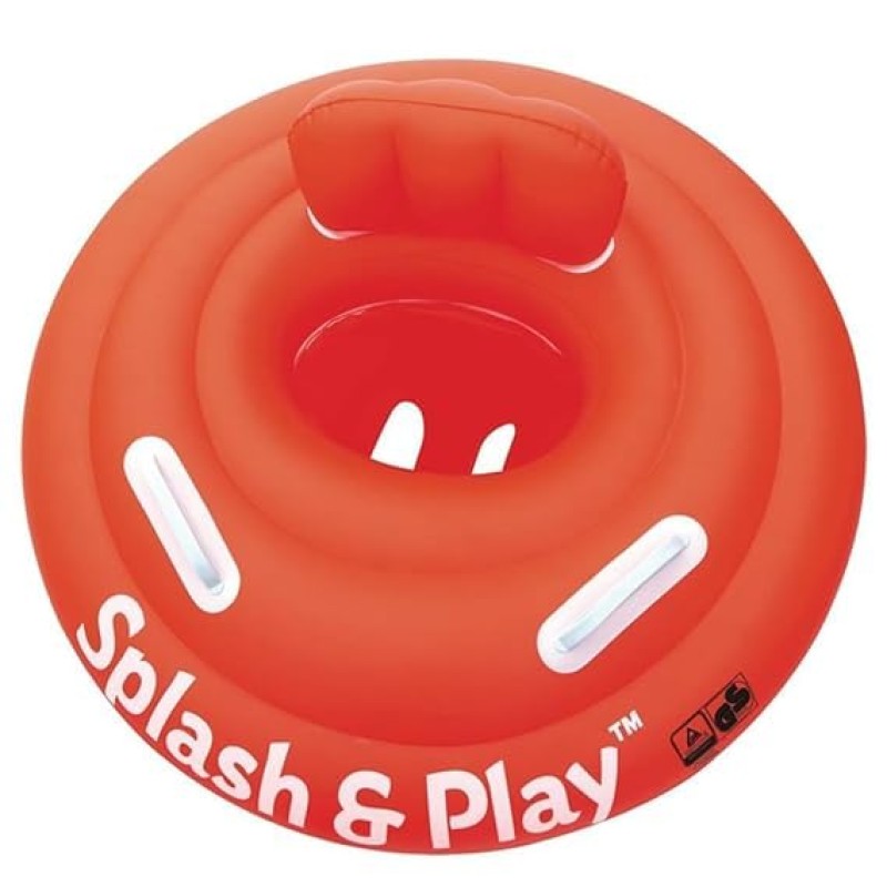 Bestway Splash and Play Baby Swim Seat 32103 - Premium Vinyl Inflatable Float for Safe and Fun Water Play – HM0452 