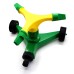 BKR Impulse Garden Sprinkler 3-Arm Triangle with Wheels – 360° Rotating Lawn Water Sprinkler for Efficient Irrigation – LG0319