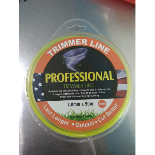 BKR® Round Nylon Trimmer Brush Cutter Wire  50MTR -LG0551