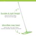 MOPS 360° Spin Broom with Microfibre Cloth – Super Absorbent, Dry & Wet Floor Mop for Home and Office – Lightweight, Durable & Hypoallergenic Floor Cleaner-HM0030