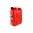 BKR® 20 Liter Plastic  Jerry Can for Generators, Jeeps and Vehicles  (15X7.5X20-inch, Red)