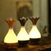 BKR® Jade Bottle Aroma Diffuser Vase – 95ML Humidifier with LED Lamp & Wooden Pattern – HM0433 