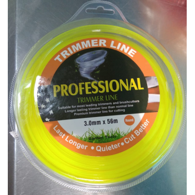 BKR Round Nylon Trimmer Brush Cutter Wire 56MTR -LG0552