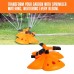 BKR® Plastic Butterfly Base Impulse Sprinkler – High-Range Watering, Durable & Efficient, Water-Saving Garden Sprinkler for Lawns, Agriculture & Irrigation- LG0089