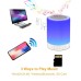 BKR Smart Touch Bluetooth Speaker Night Lamp – 5-in-1 Wireless LED Bedside Light, Touch Support, Color-Changing Mood Lamp with SD/AUX Support – Best Gift...- HM0709