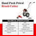 BKR® CGHP-530 52cc 2 stroke 2.4 Hp engine power Hand Push Petrol Brush Cutter with Tiller Attachment Engine for Versatile Lawn Care LG0530