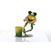 Wonderland Gangnam Frog with Specs Planter/Pot (Home Decor, Garden Planter, Kids Decor)-LG0140