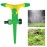 BKR Jagan Hardware 360° Rotating Garden Sprinkler with 3 Arms for Lawn and Yard Irrigation | High-Performance Water Sprayer for Efficient Garden Watering- LG0022