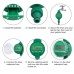 BKR Automatic Water Timer – Smart Irrigation System for Effortless Garden Watering with Programmable Scheduling - LG0095