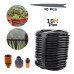 BKR® Complete Patio Mist Sprinkler Pipe Set 10 Pieces with Electronic Garden Watering Timer LCD Display Automatic Irrigation Controller for Lawn Garden Greenhouse Cooling and Drip Irrigation- LG0681