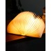 BKR Night Time Elegance Rechargeable LED Book Night Lamp | Brown | Unique Foldable Design | Magnetic Switch | Pack of 1 with USB Cable- HM0710