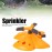 BKR® Plastic Butterfly Base Impulse Sprinkler – High-Range Watering, Durable & Efficient, Water-Saving Garden Sprinkler for Lawns, Agriculture & Irrigation- LG0089