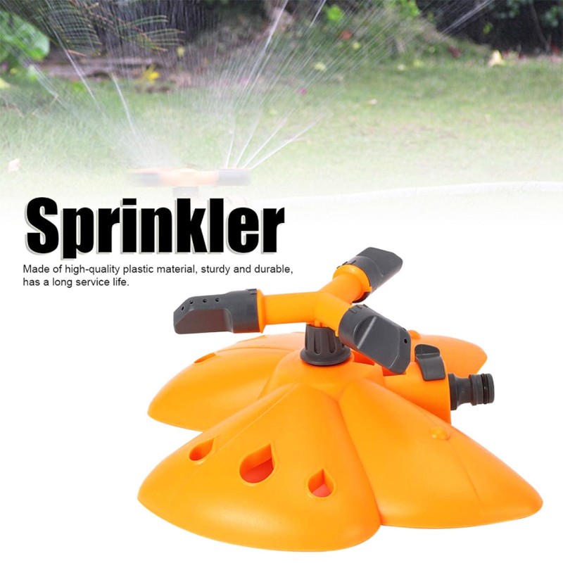 BKR® Plastic Butterfly Base Impulse Sprinkler – High-Range Watering, Durable & Efficient, Water-Saving Garden Sprinkler for Lawns, Agriculture & Irrigation- LG0089