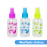 BKR 3 Pc Cute Bear Floral Spray Bottles – Refillable 150ml Fine Mist Bottles for Perfume Toner Sanitizer Travel Use – Multicolor Transparent Design - TR0014