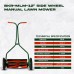 BKR® 12" Manual Lawn Mower with Side Wheel Eco friendly, Heavy duty and Made in India LG0810
