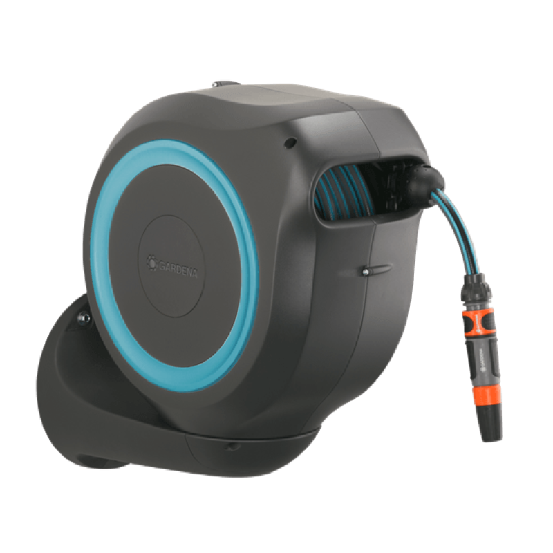 GARDENA 18610-20 Wall-Mounted Hose Box RollUp M, 20m