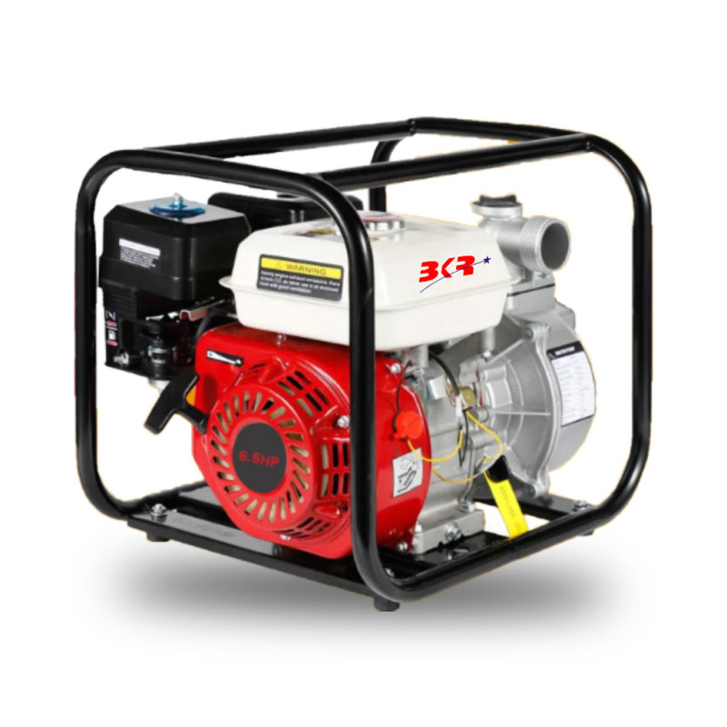 BKR® Powerful 6.5 HP Petrol Water Pump for Efficient Water Transfer LG0291
