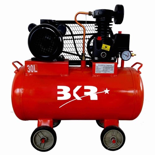 BKR® 30 LTR Iron Portable Air Compressor with Single Pump with 1 Hp Motor WS0525