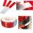 BKR® 2 Inch X 50m Red/White Reflective Tape For Vehicles - CA0019
