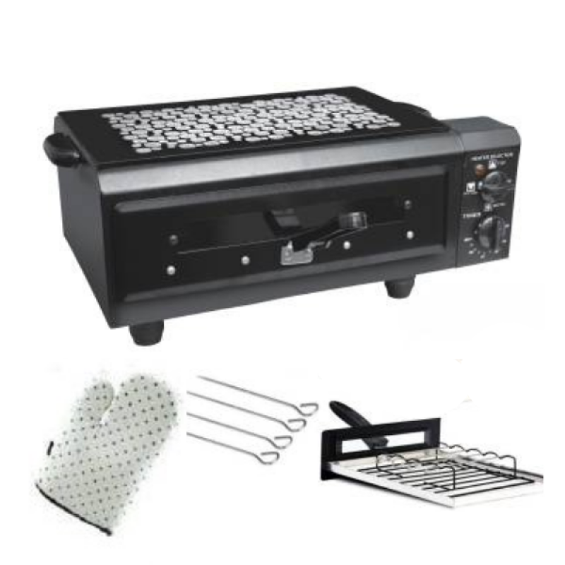 BKR® 2200 Watt Electric Tandoor with Timer and Aluminum Tray