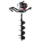 Kisankraft KK-PPD-E71 Post Hole Digger Auger 71cc With 10 Inch Drill Bit - LG0264
