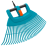 GARDENA  3107-20 combisystem Plastic Fan Rake XXL LG0964