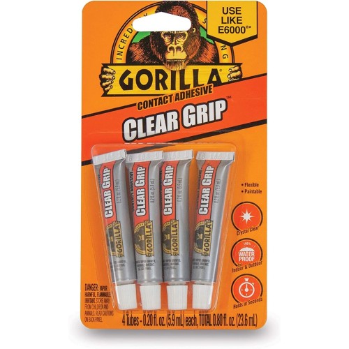 Gorilla clear grip 4 Pack 0.2OZ