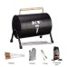 BKR® Charcoal Portable BBQ Grill for outdoor camping, parties | High quality metal long lasting and durable comes with all accessories | Make your moments memorable HM0158