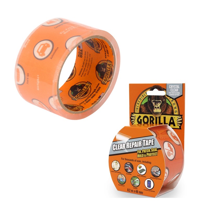 Gorilla Clear Repair Tape 48mm x 8.2 meter