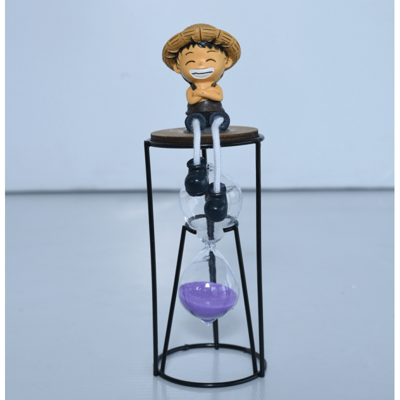 Jagan Hardware Exclusive Home Décor Boy On Sand Timer Show Piece for Decoration- Elegant Antique Piece for Decoration – HM0421