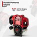 BKR® Petrol Honda Powered Backpack GX50 4 Stroke Brush Cutter Ergonomic Design for Enhanced Comfort LG0701