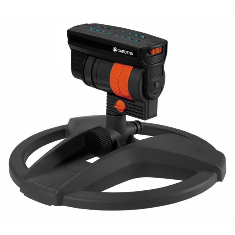 GARDENA  18708-34 Oscillating Sprinkler AquaZoom Compact