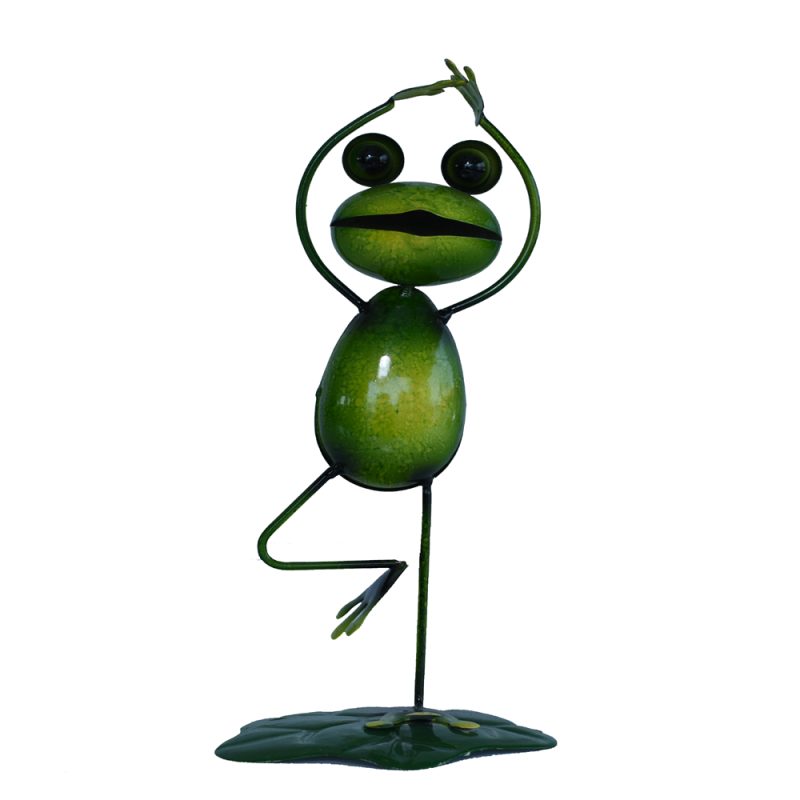 BKR® Frog Decoration Yoga - 6 Models assorted - LG0365