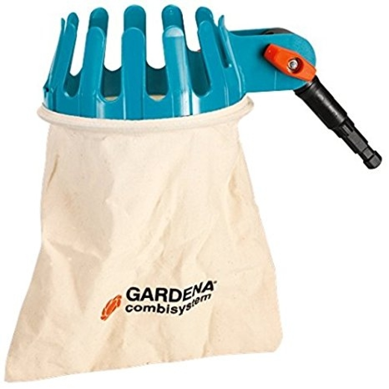 Gardena 3110 Combisystem Fruit Picker Head With Swivel Joint & Washable Cotton Bag - LG0405