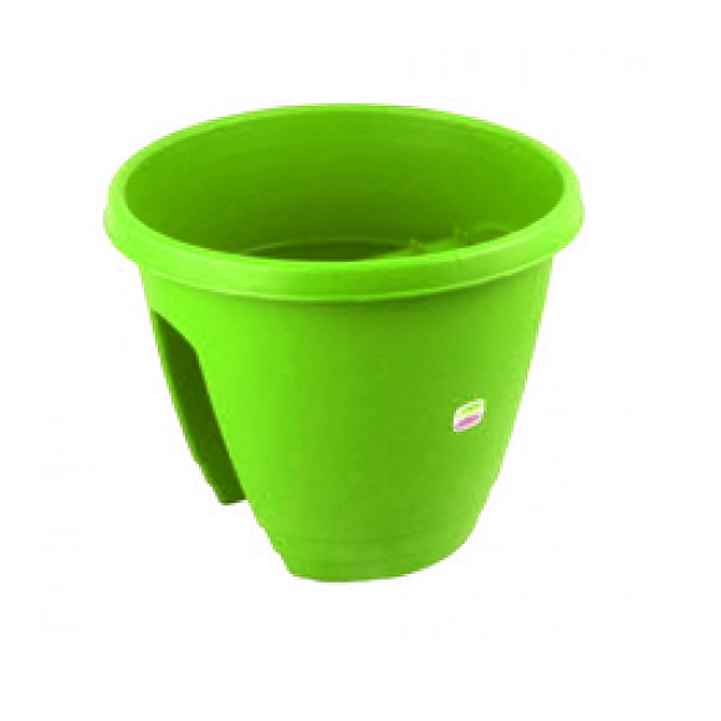 Railing Pots and Planters, Railing Pot, Railing Planter, Railing Flower Pots Multi Color - LG0420