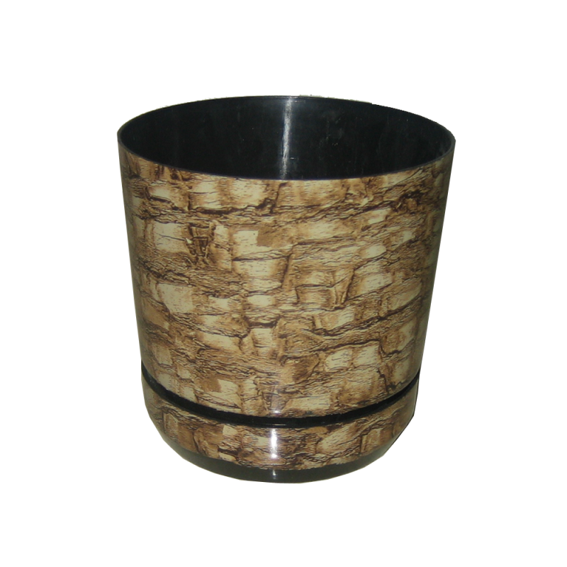 BKR® JAGAN HARDWARE Exclusive MATALICA Pot 5" with Bottom Plate 2 PCS Set LG0442