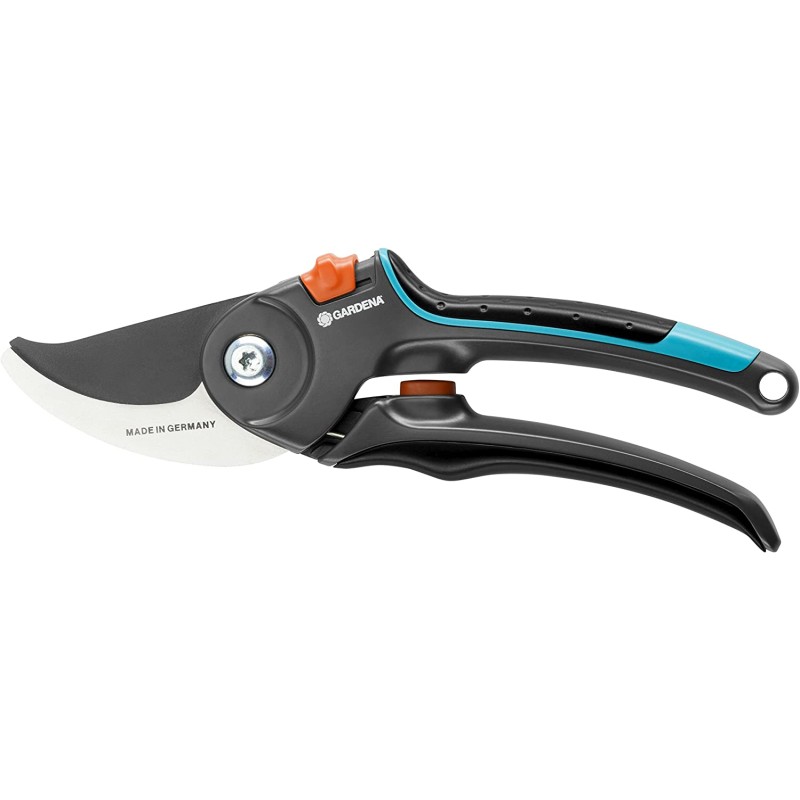GARDENA 8904 Two step adjustable Bypass Pruners with safety lock