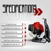 BKR® Petrol Honda Powered Backpack GX35 4 Stroke 35.8cc Engine Displacement Brush Cutter Comfort & Power Combined LG0638