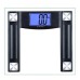 High Accuracy Digital Weigh Scale with 4.3" Large Backlight Display and Step-on Technology, Black- HM0197