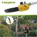 BKR 4-in-1 Multi-Function Brush Cutter: Cordless Trimmer, Chainsaw, Edger - Electric Garden Tool with String Trimmer and 3-Tooth Blade, 20V Cordless, LG1044