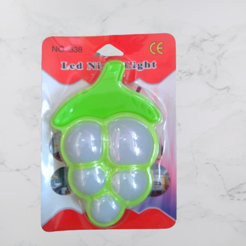 BKR Grapes LED Home Decoration Night Lamp-Green