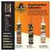 Gorilla 8212302 Max Strength Clear Construction Adhesive, 1-Pack