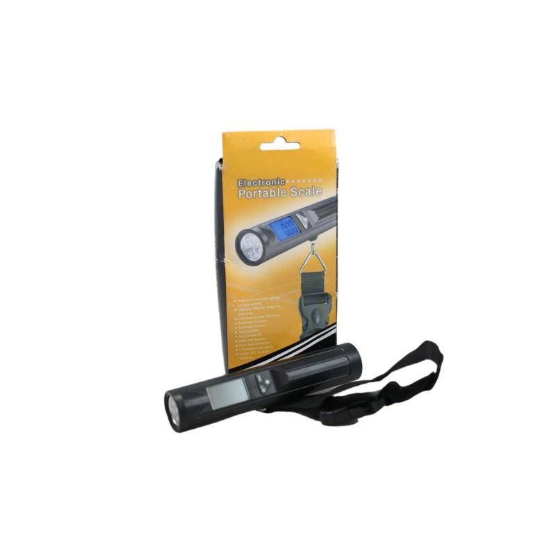Electronic Portable Travel Scale With Torch