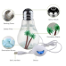BKR® USB Bulb Shaped Mist Humidifier with Colorful LED Night Light – HM0432 