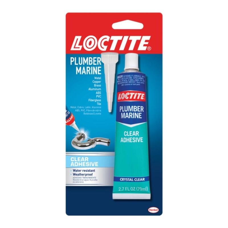 Loctite Plumber and Marine Clear Adhesive HM0734