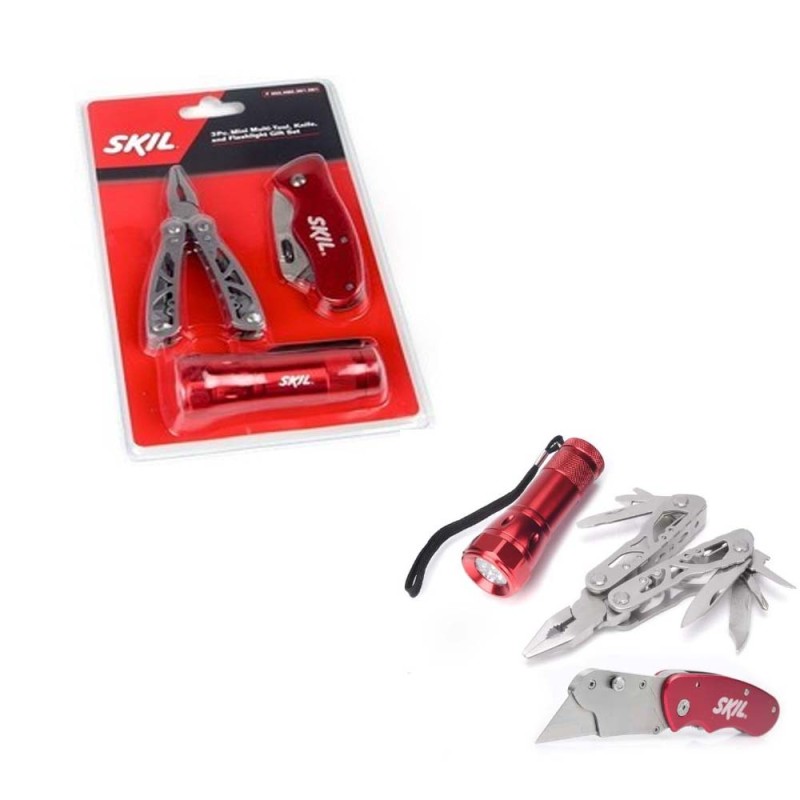 SKIL 3 Pcs Flashlight Tool Set - WS0221