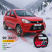 BKR Snow Chain 1 pair (2pc in each pair) Carbon Steel 12mm for Alto800, K10, Eon, also for 12" to 13" Tyres- FREE 2 bungee ropes with 1pair of gloves CA0075/KN20