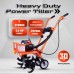 BKR® Heavy Duty Power Tiller - 2 Stroke 68 CC 3.5 HP Engine for Efficient Soil Cultivation | Simple Control & Fuel efficient Operation | 6 Months Manufacture Warranty- LG0568